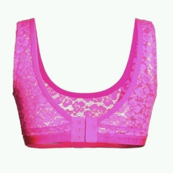 Stella McCartney Fuchsia lace Bra L - Picture 2 of 6
